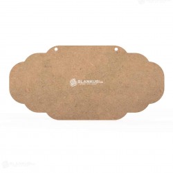 Tablita MDF Perforata 40x19x0.4 cm - 046-L - Blank