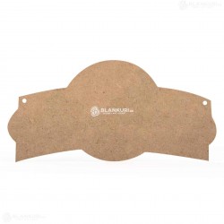 Tablita MDF Perforata 40x20x0.4 cm - 050-L - Blank