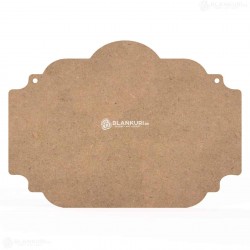 Tablita MDF Perforata 40x29x0.4 cm - 051-L - Blank