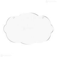 Tablita Acril (plexiglas) 40x26x0.3 cm - Bubble Gum L - Blank