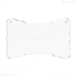 Tablita Acril (plexiglas) - 40x26x0.3 cm - 011-L - Blank