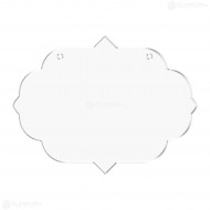 Tablita Acril (plexiglas) - 40x30x0.3 cm - Zingy L - Blank