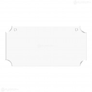 Tablita Acril (plexiglas) 40x20x0.3 cm - Avenue L - Blank